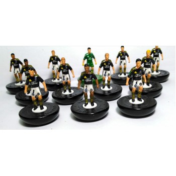 Subbuteo Andrew Table Soccer AIK Stockholm 2016-17 on classic Hasbro bases